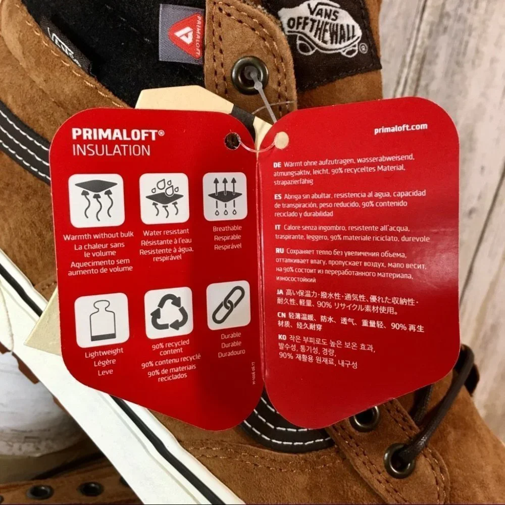 🖤🤎Vans Sk8-Hi Mte 2.0 Dx Glazed Ginger/Mash WMNS - Picture 12 of 13